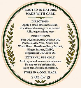 Soothing Rash Cream 2 oz